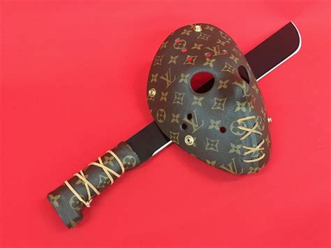 custom lv mask|louis vuitton jason mask.